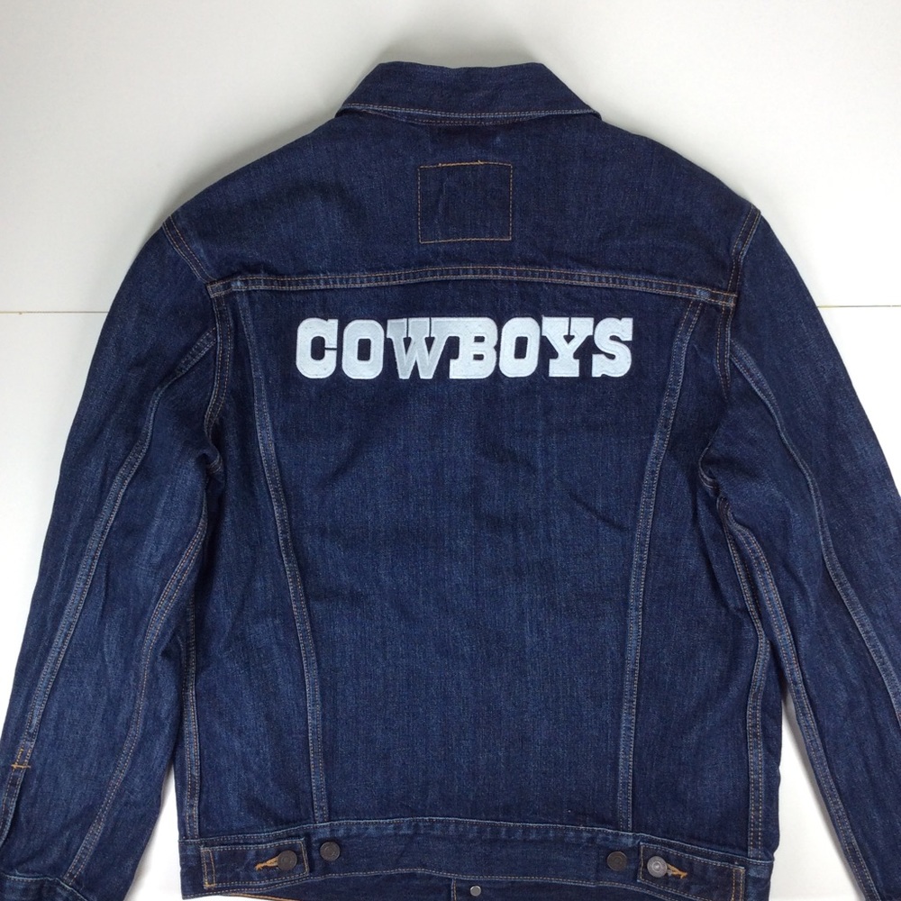 Dallas Cowboys Levis NFL Jean Jacket Large